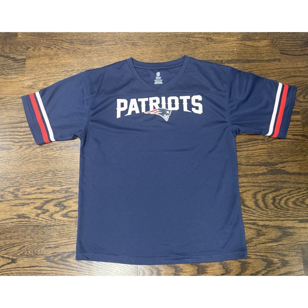 NFL Team Apparel New England Patriots Women's Jersey Shirt Size XL 14 /16